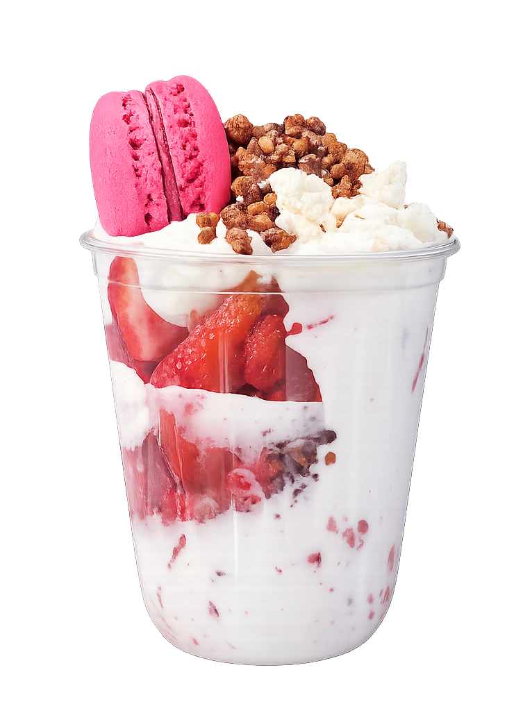 Fresas con crema principal